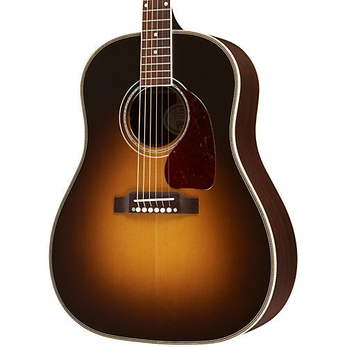 Gibson J 45 Custom Acoustic Electric Guitar Vintage Sunburst Gold Hardware Musician S Friend