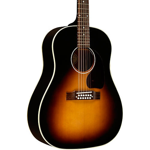 Gibson J-45 Standard 12-String Acoustic-Electric Guitar -Vintage Sunburst Vintage Sunburst