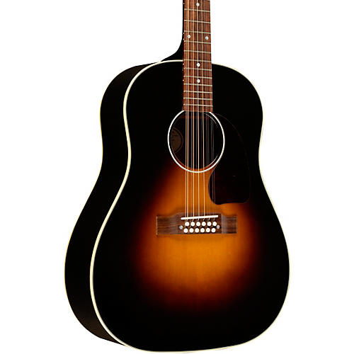 Gibson J-45 Standard 12-String Acoustic-Electric Guitar Vintage Sunburst Vintage Sunburst