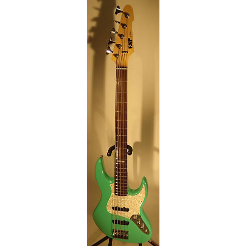 ESP J-FIVE Electric Bass Guitar Seafoam Green