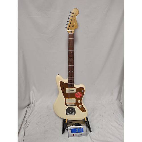 Squier J Mascis Jazzmaster Solid Body Electric Guitar Vintage White