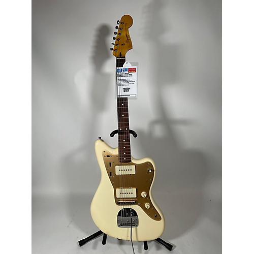 Squier J Mascis Jazzmaster Solid Body Electric Guitar Vintage White