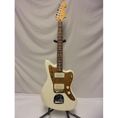 Squier J Mascis Jazzmaster Solid Body Electric Guitar Vintage White