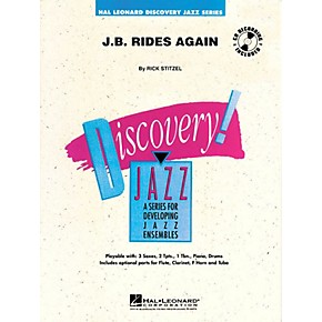 Hal Leonard J.B. Rides Again Jazz Band Level 1 Composed By Rick Stitzel ...