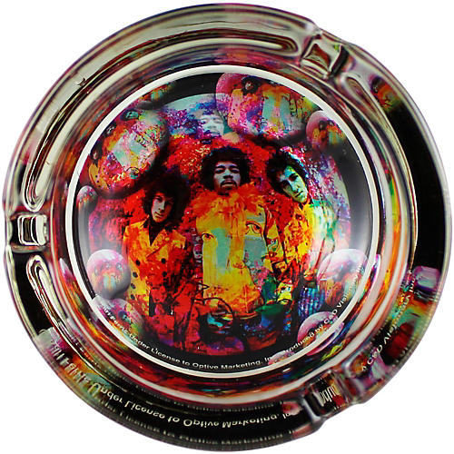 J.Hendrix Glass Ashtray