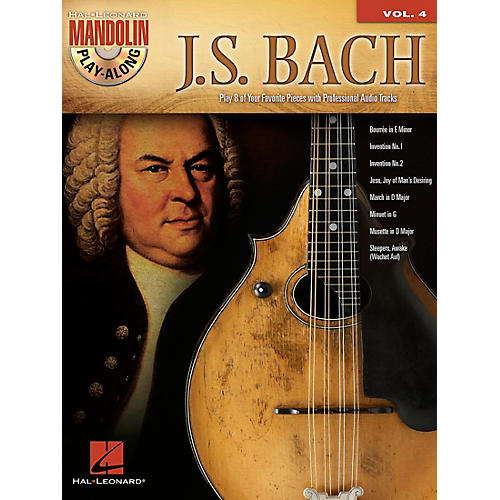 J.S. Bach - Mandolin Play-Along Vol. 4 Book/CD