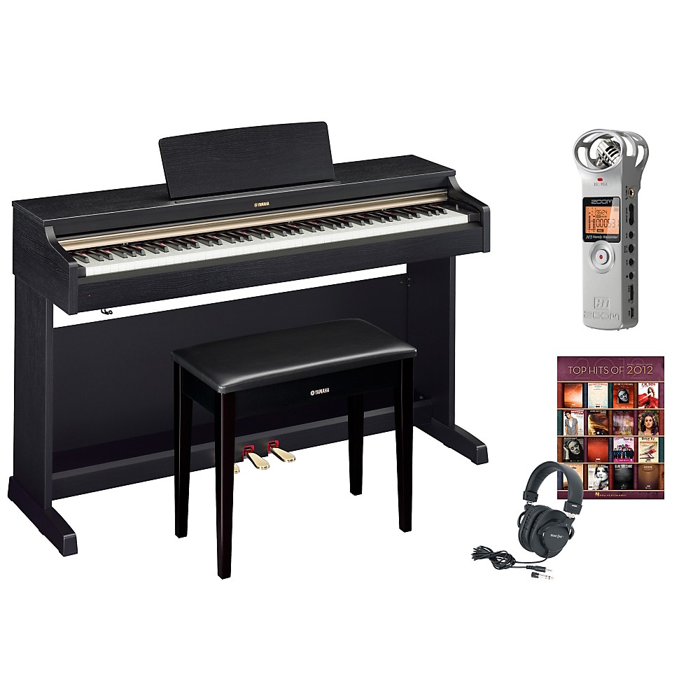 Yamaha Ydp-162 Digital Piano Package 1 Black Walnut | Oyoveo