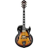 J00590000001000 - Ibanez LGB30 George Benson Signature Hollowbody Electric Guitar Sunburst Vintage Yellow
