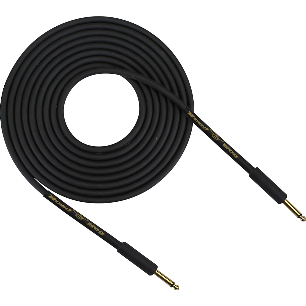 Rapco RoadHOG Instrument Cable 30 ft.s - Cables & Snakes - HOG-30B Black