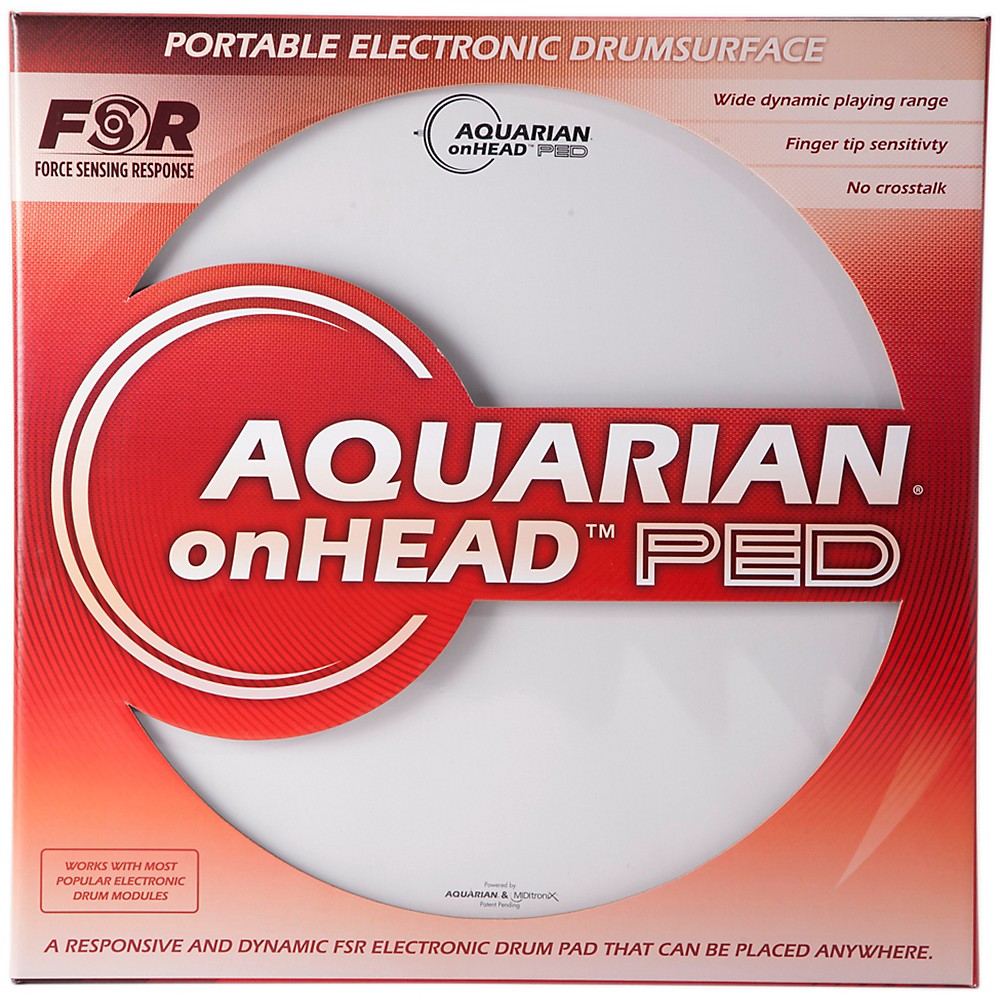 UPC 659007011351 product image for Aquarian Onhead Portable Electronic Drumsurface Bundle Pak 16 In. | upcitemdb.com