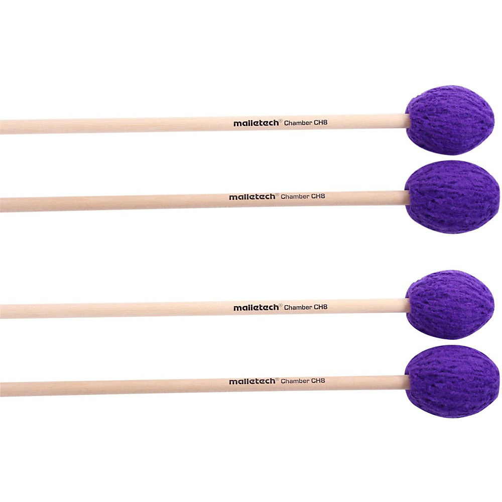 UPC 810160020073 product image for Malletech Chamber Marimba Mallets Set Of 4 (2 Matched Pairs) Medium | upcitemdb.com