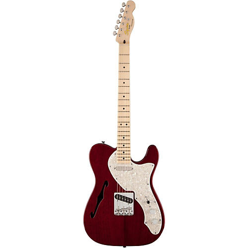 Squier Classic Vibe Telecaster Thinline Electric Guitar Wine