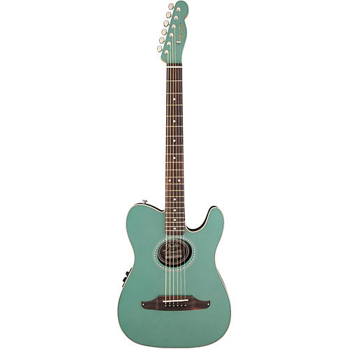 Fender Telecoustic Plus Acoustic-Electric Guitar Sherwood Green