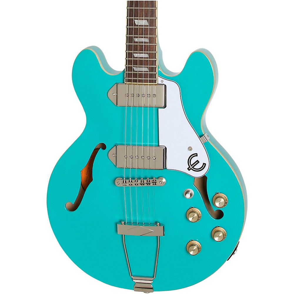 Epiphone Casino Coupe Hollowbody Electric Guitar Turquoise