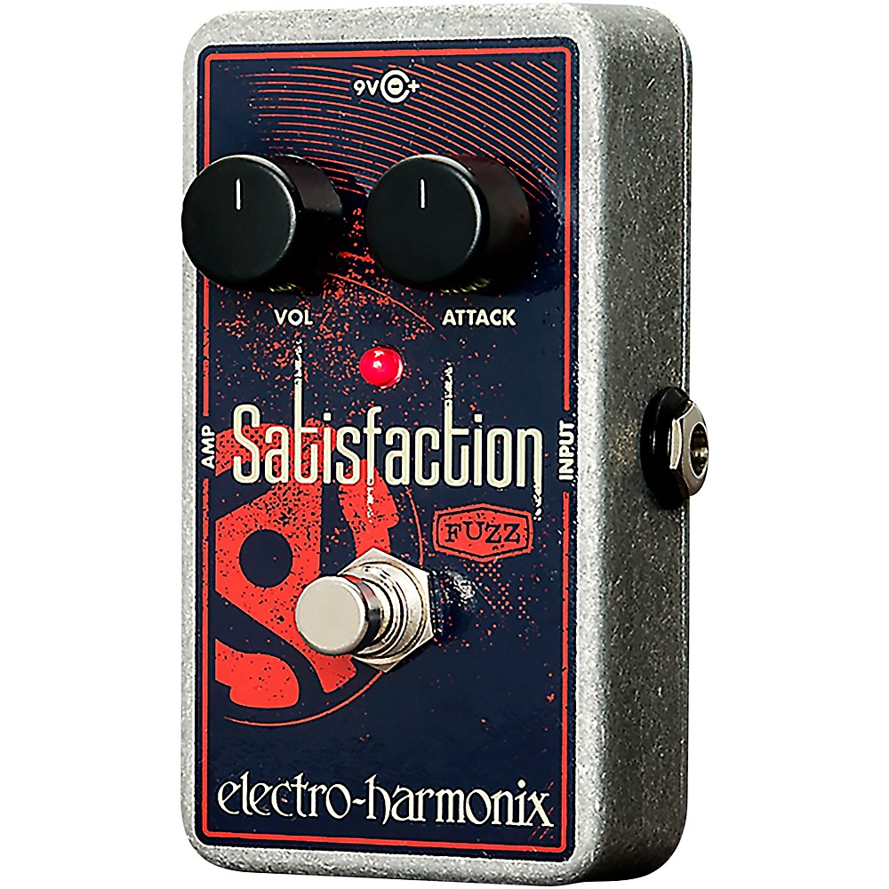 Electro-Harmonix Satisfaction Fuzz Guitar Effects Pedal