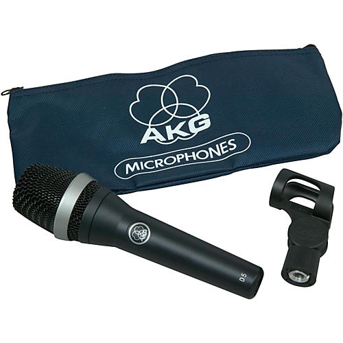 AKG D5 Supercardioid Handheld Dynamic Microphone (2-Pack