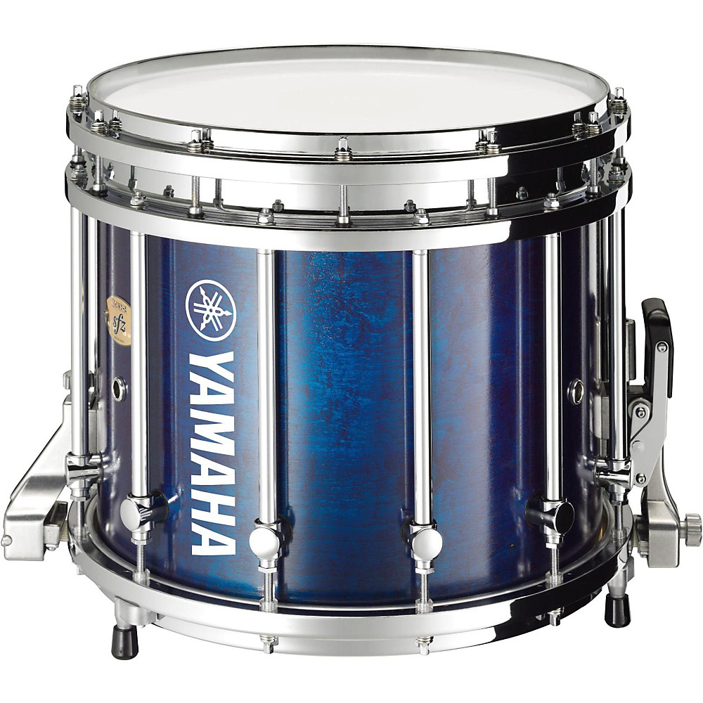 UPC 086792332246 product image for Yamaha 9300 Series Sfz Marching Snare Drum 14 X 12 In. Blue Forest With Chrome H | upcitemdb.com