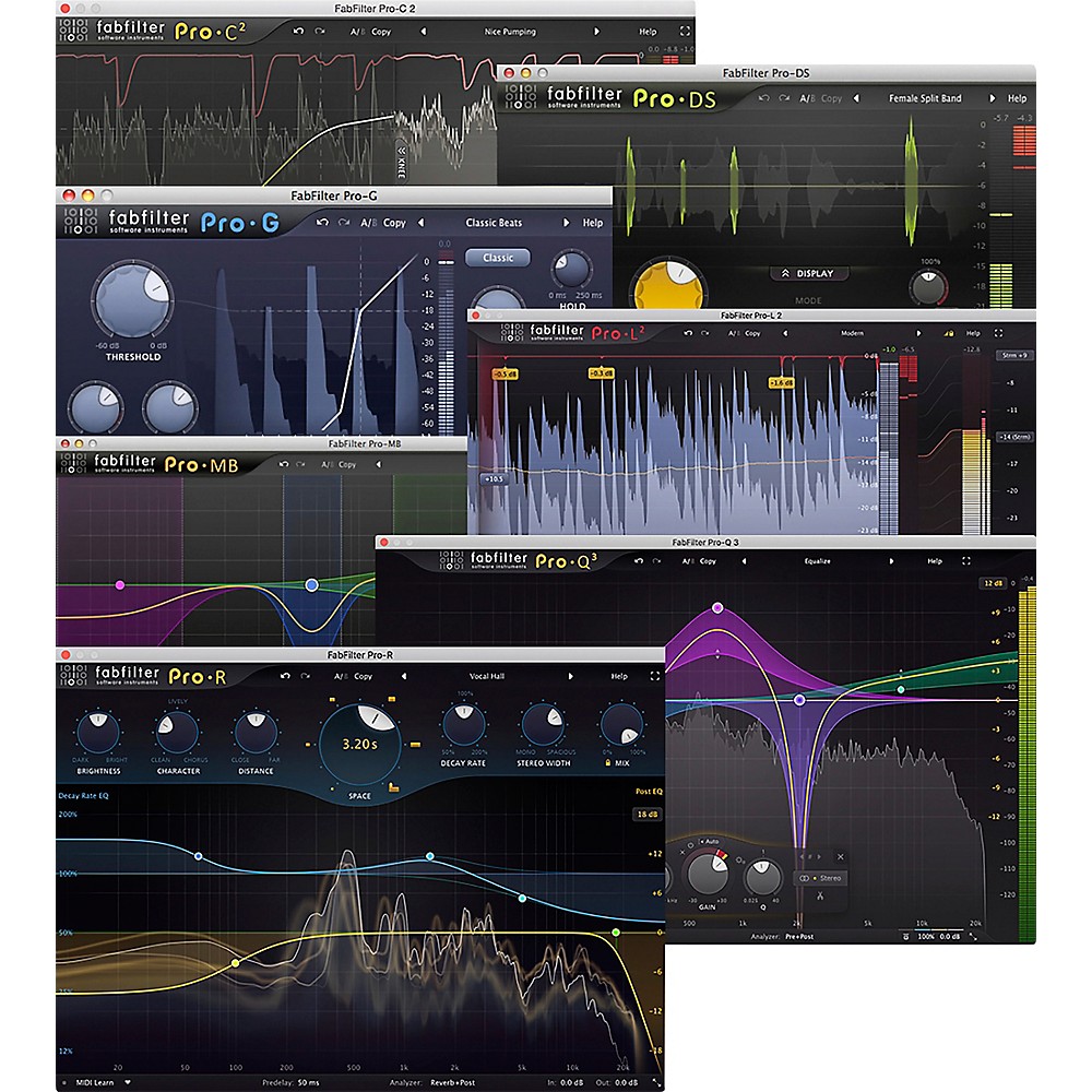 Fabfilter Pro Bundle Software Download The Contains Invaluable Tools For Mixing And Mastering A Professional EQ Limiter Multiband Dynamics Fabfilter Pro Bundle Software Download The Contains Invaluable Tools For Mixing And Mastering A Professional EQ Limiter Multiband Dynamics