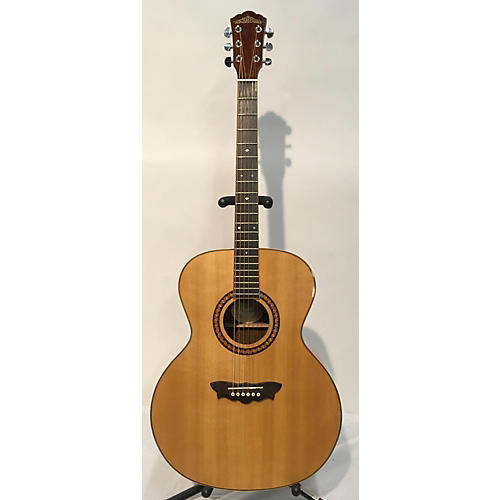 washburn j12sn acoustic guitar