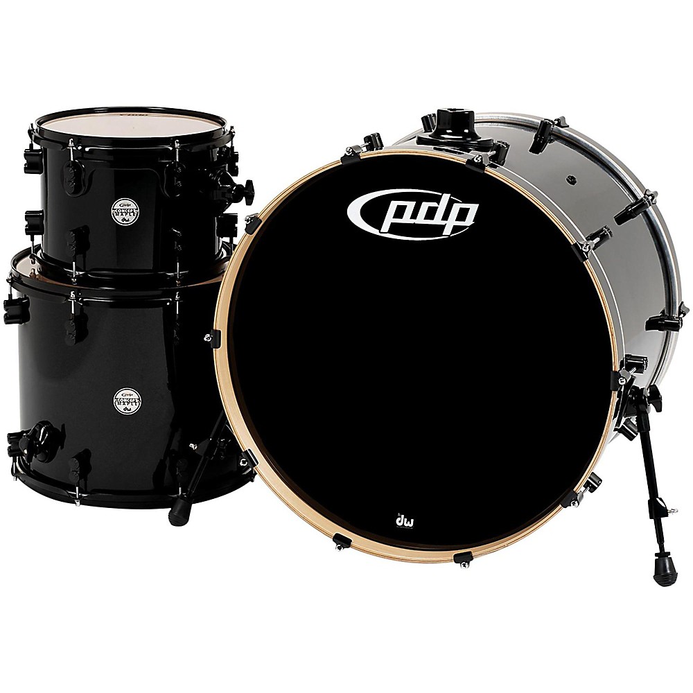 UPC 647139223094 product image for PDP Concept Maple 3-Piece Shell Pack Pearlescent Black | upcitemdb.com