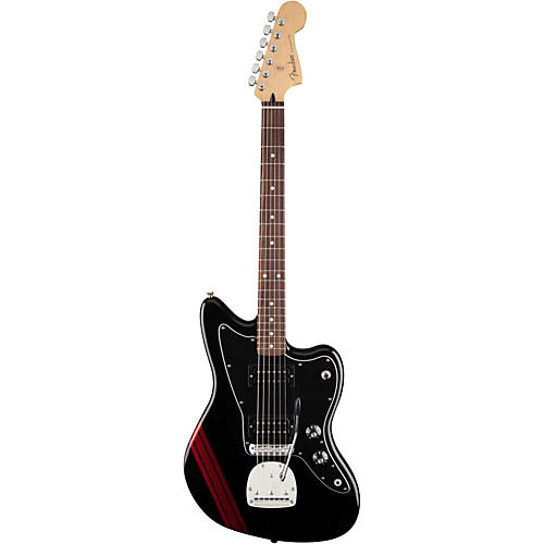ギター FenderMexico jazzmaster BlackTop Fender Special Edition Blacktop HH Jazzmaster Electric Guitar
