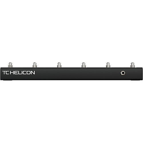 TC Helicon SWITCH-6 6-Button Footswitch Black | Musician's Friend