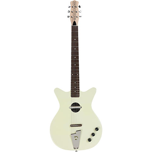 Danelectro Convertible Acoustic-Electric Guitar Cream