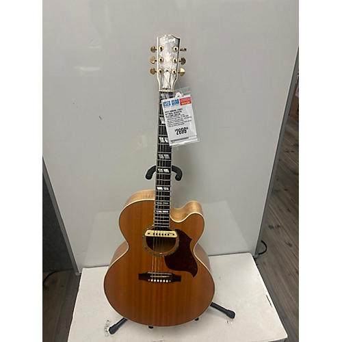 Gibson J185EC Acoustic Electric Guitar Natural