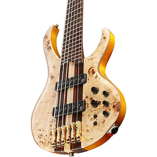 Ibanez Premium BTB1606E 6-String Electric Bass Guitar Flat Natural |  Musician's Friend