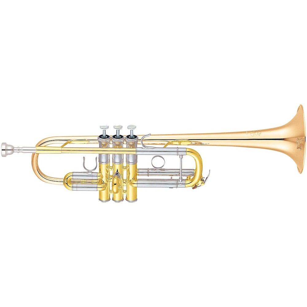 UPC 889025100281 product image for Yamaha Ytr-8445G Xeno Series C Trumpet Ytr-8445Gs Silver | upcitemdb.com