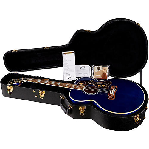 Gibson Limited Edition SJ-200 Trans Blue Acoustic-Electric Guitar