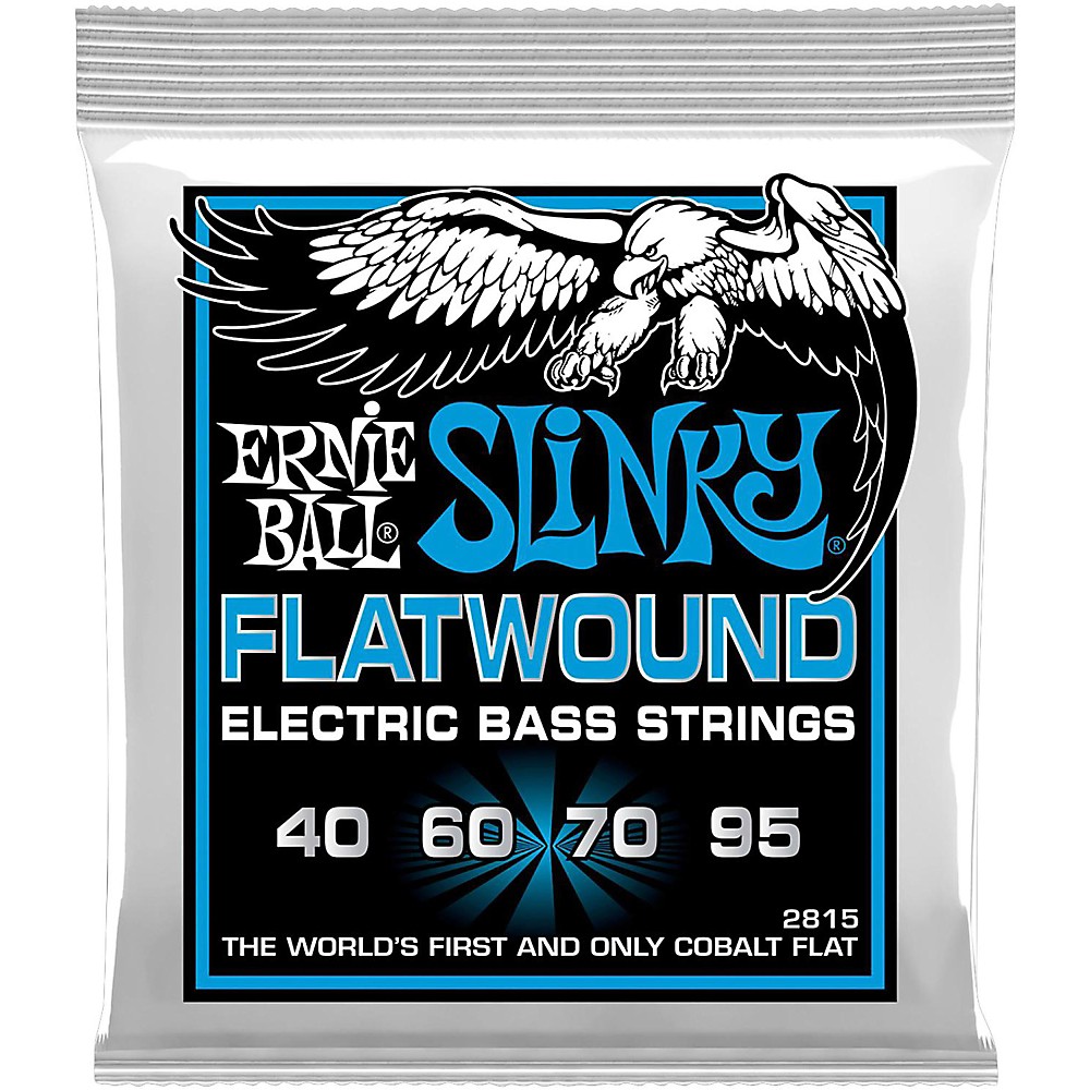 P02815 Extra Slinky Flatwound Bass Strings | eBay