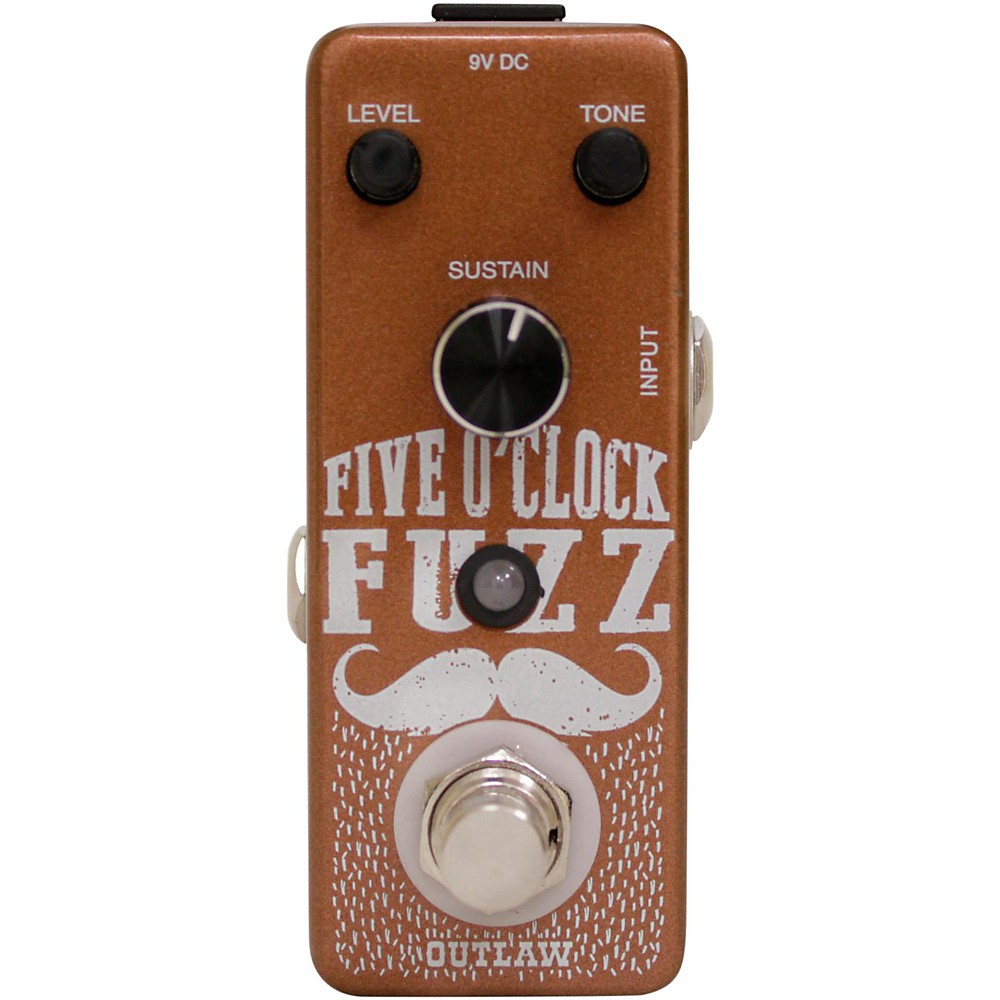 Outlaw Effects Five O'clock Fuzz Guitar Effects Pedal