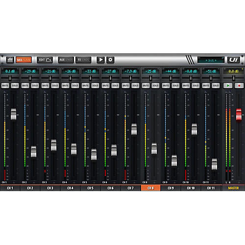 Soundcraft Ui12 Digital Mixer With Wi-Fi Router | Musician's Friend