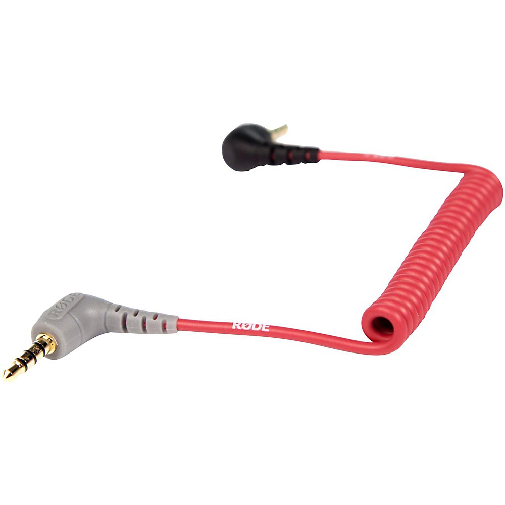 RODE Microphones SC7 3.5mm TRS to TRRS Patch Cables - Cables & Snakes - SC7 Red