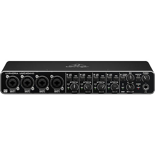 Behringer U-PHORIA UMC404HDオーディオインターフェイス UMC404HD U-PHORIA - 製品一覧 - ベリンガー公式ホームページ