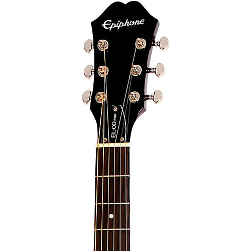 Epiphone Limited Edition El 00 Pro Mahogany Top Acoustic Electric Guitar Vintage Sunburst Musician S Friend