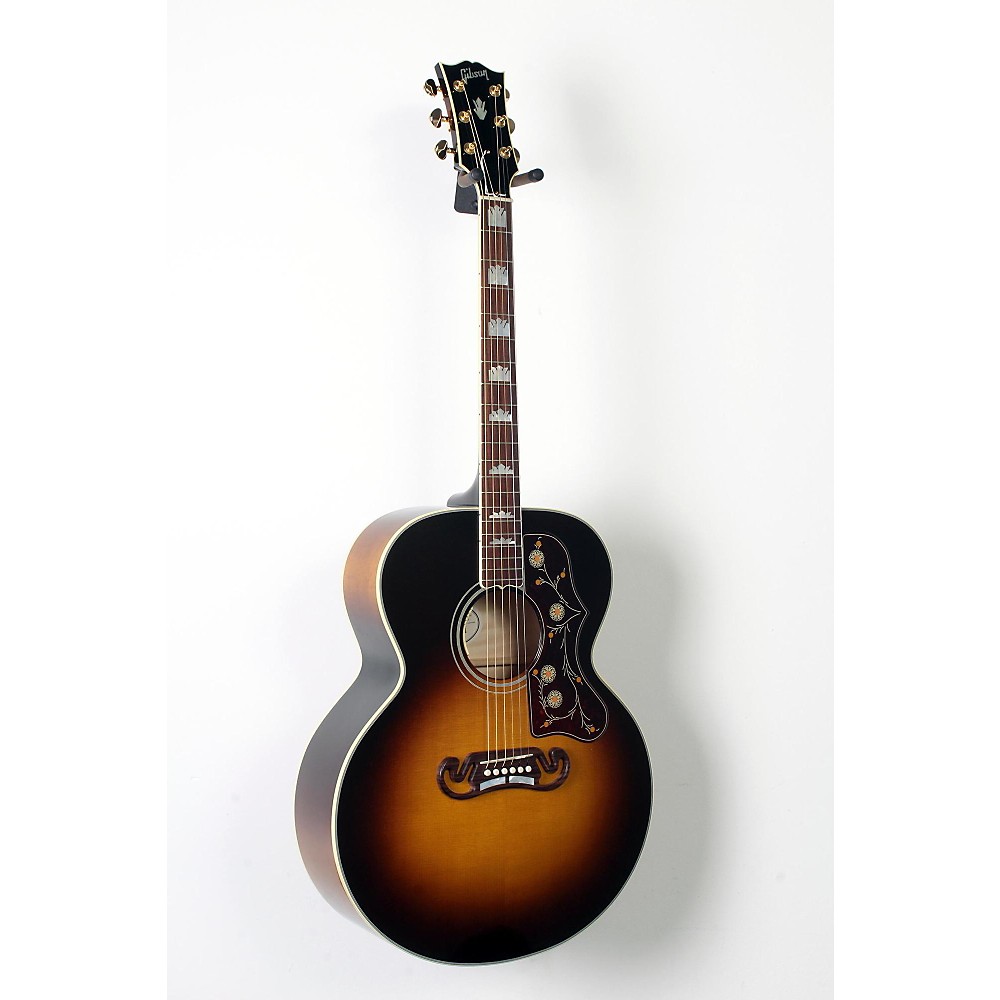 gibson 2016 sj 200 standard super jumbo vintage sunburst a e