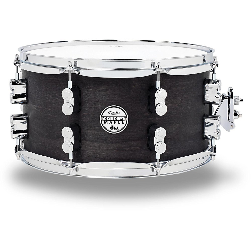 Pdp By Dw Black Wax Maple Snare Drum 13X7 Inch