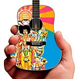 J26765000000000 - Axe Heaven Jimi Hendrix Axis Bold As Love Acoustic Miniature Guitar Replica Collectible