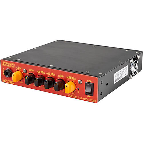 Markbass Nano Mark 300 Compact 300W Bass Amp Head Red | Musician's