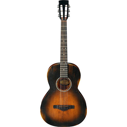 Ibanez AVN6 Artwood Vintage Distressed Parlor Acoustic Guitar