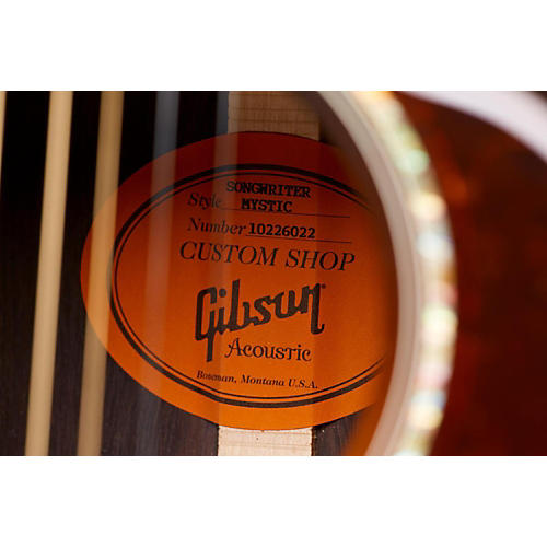 Gibson Songwriter Mystic Orpheum Acoustic Guitar Sunburst