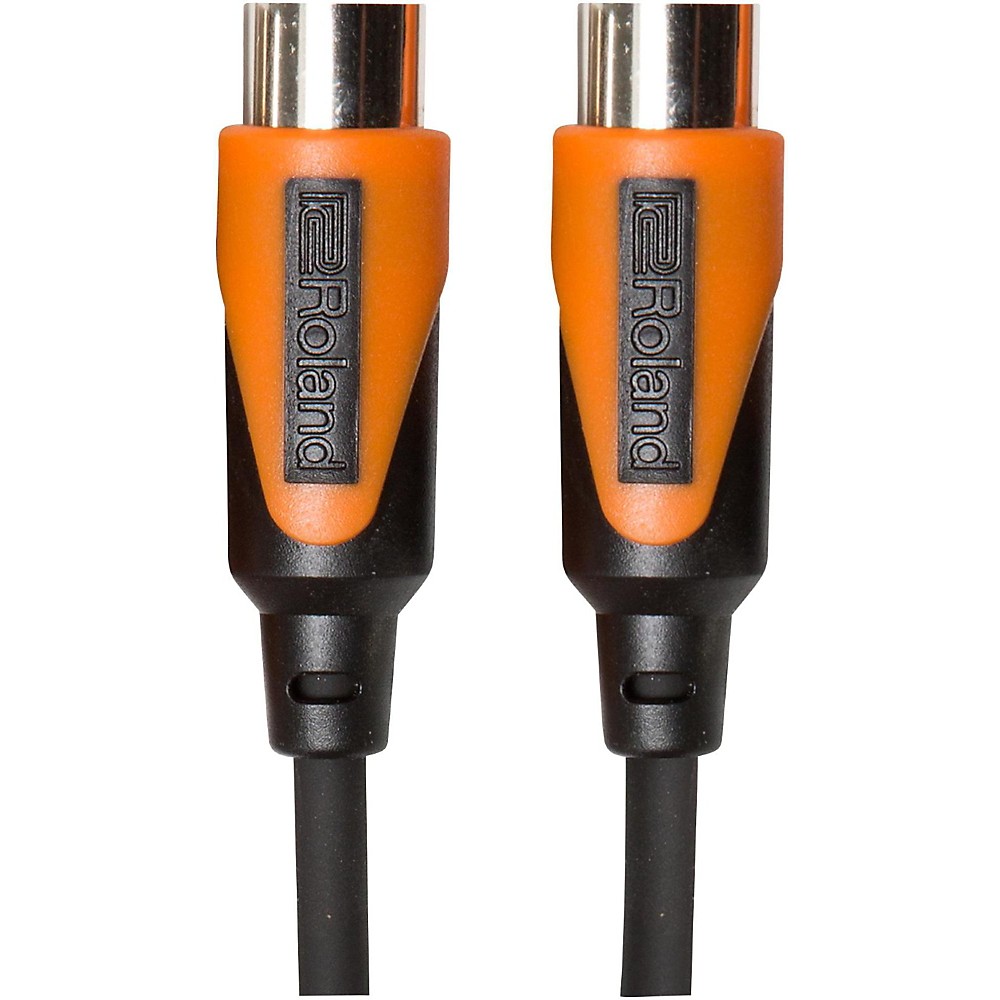Roland Series MIDI Cable 15 ft. Blacks - Cables & Snakes - RMIDI-B15