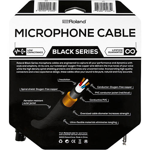 Livewire Essential XLR Microphone Cable 50 ft. Black