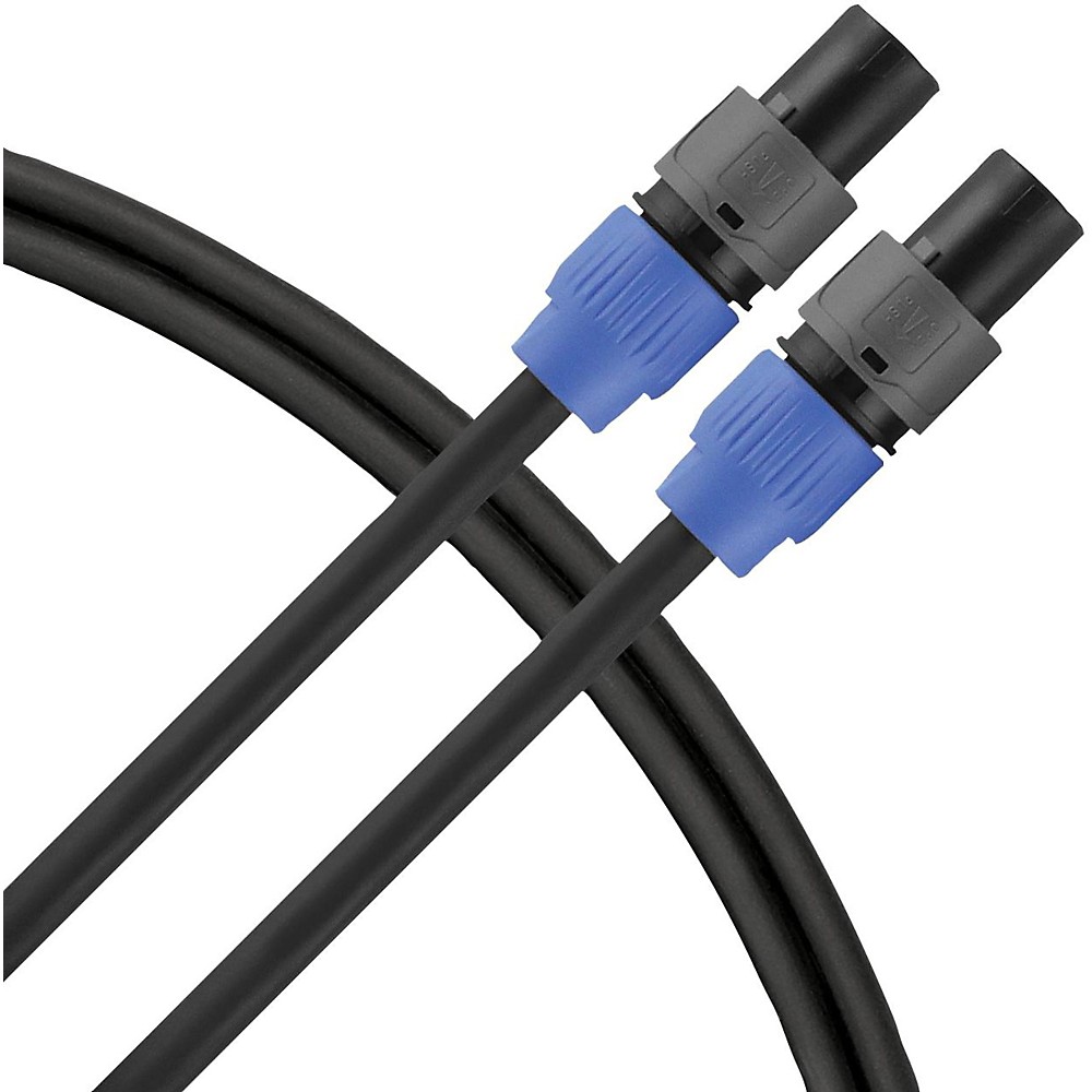 Livewire Elite 12g Speaker Cable Speakon to Speakon 5 ft. Black