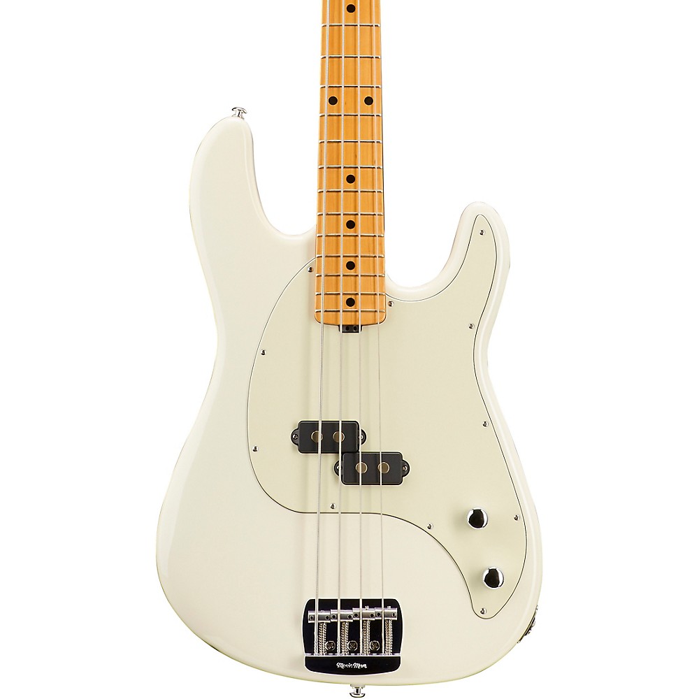 UPC 749699671022 product image for Ernie Ball Music Man Cutlass Maple Fretboard Electric Bass Guitar Ivory White | upcitemdb.com