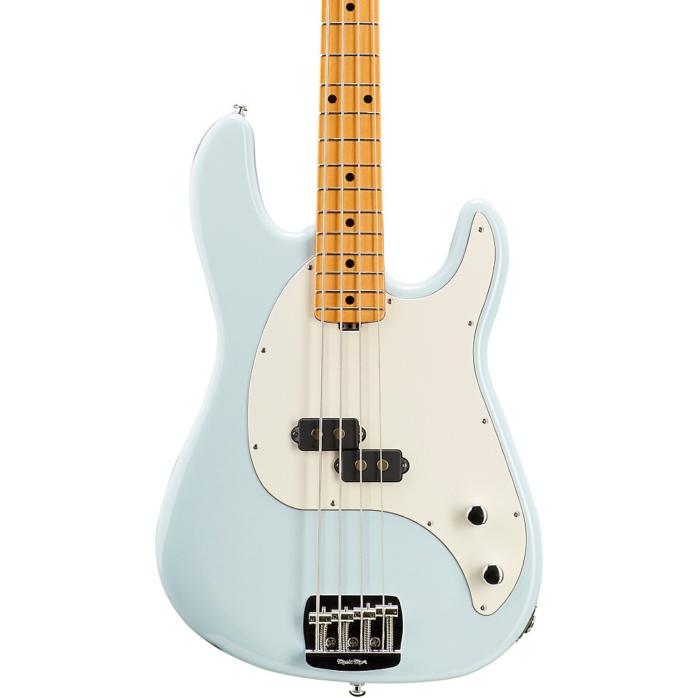 UPC 749699671015 product image for Ernie Ball Music Man Cutlass Maple Fretboard Electric Bass Guitar Diamond Blue | upcitemdb.com