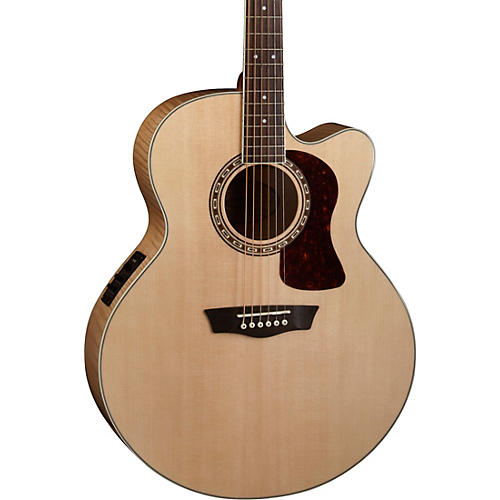 Washburn J40SCE Heritage 40 Series Jumbo Acoustic Electric Guitar Condition 2 - Blemished Natural 197881326173
