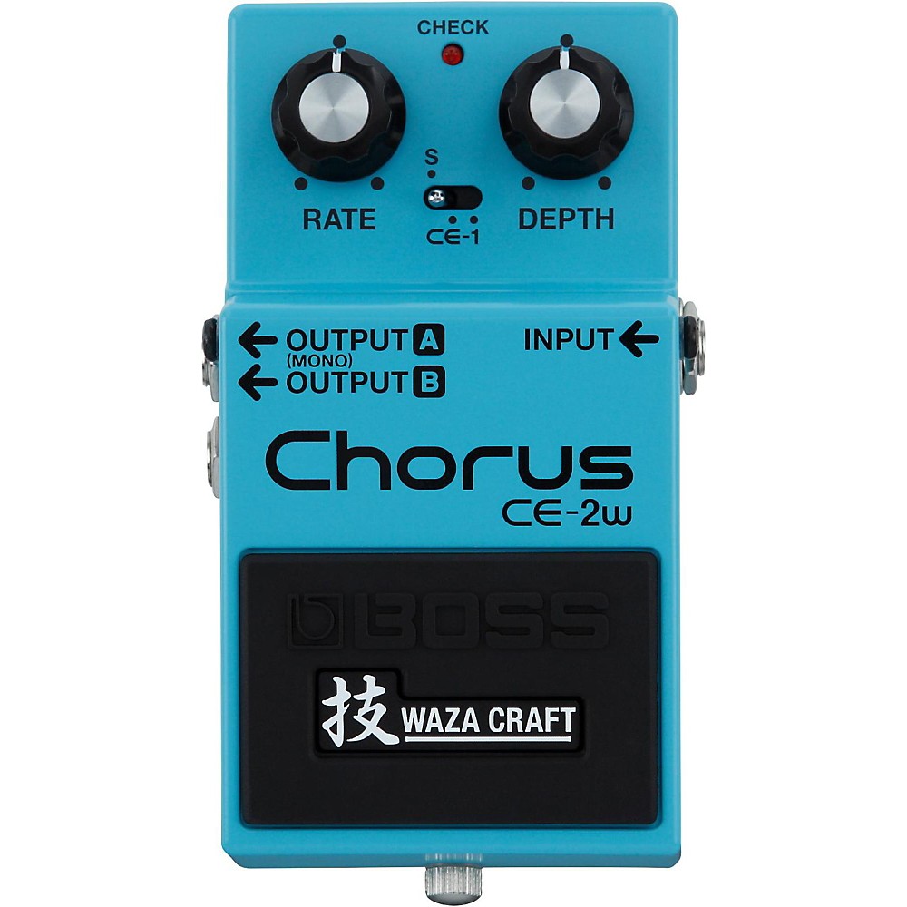 Boss Ce-2W Chorus Waza Craft Guitar Effects Pedal